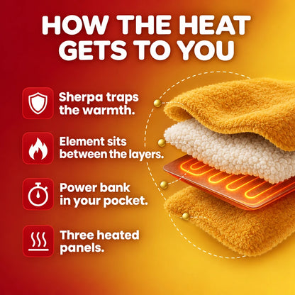TheCozyCub™ - Heated Blanket Robes